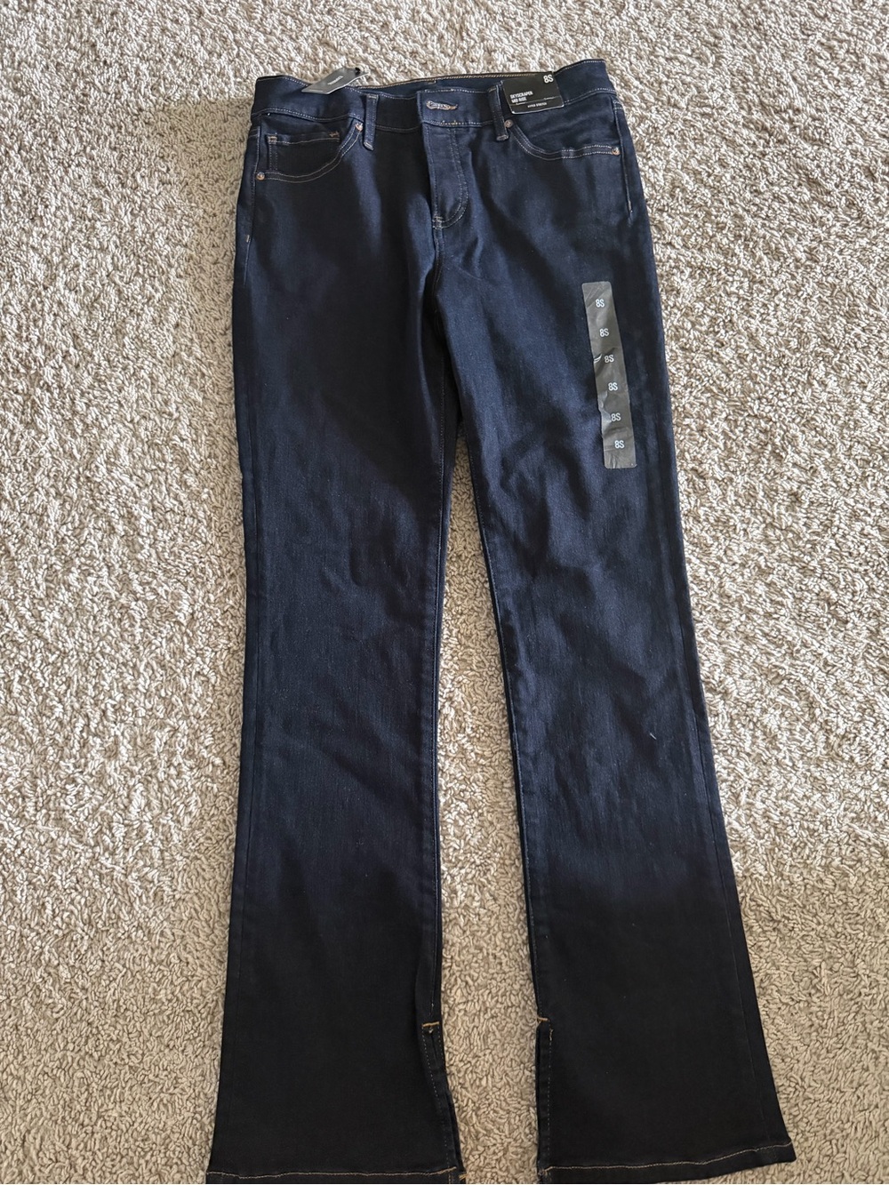 Express Women's Dark Indigo Bootcut Jeans
